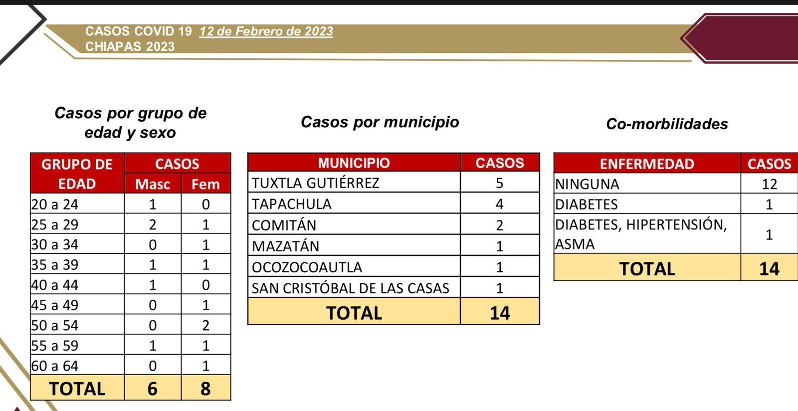 En las últimas horas, 14 casos positivos de COVID-19 confirmados en Chiapas.jpg