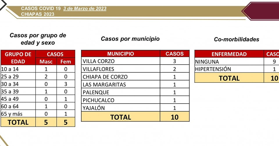 10 casos nuevos de COVID-19 en Chiapas.jpg