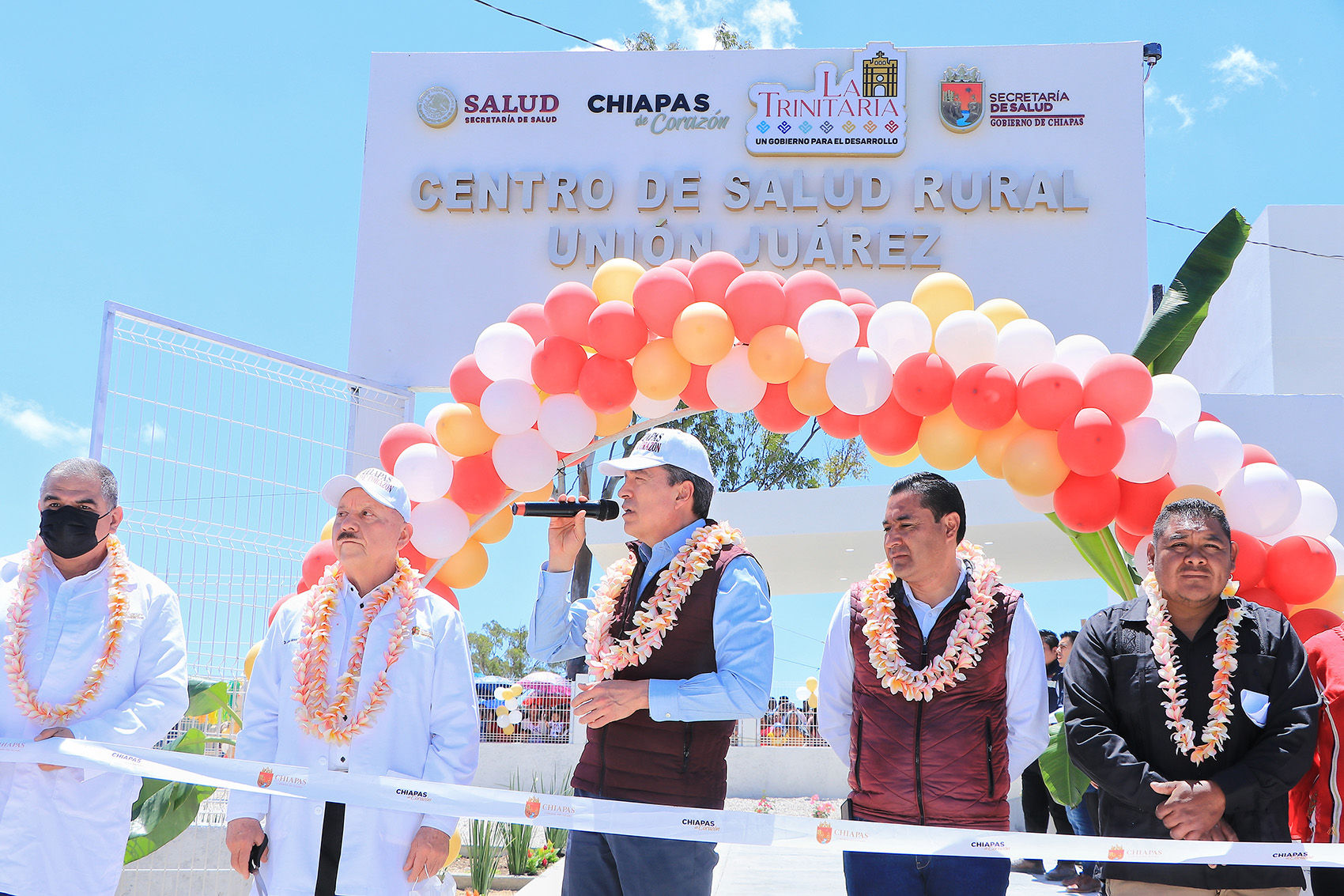 En La Trinitaria, Rutilio Escandón inaugura reconversión del Centro de Salud de Unión Juárez.png