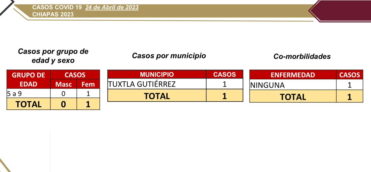 Sólo un caso nuevo de COVID-19 en Chiapas.jpg