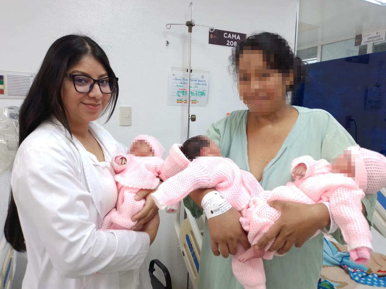 Nacen trillizas en Hospital Regional Rafael Pascacio Gamboa.jpg